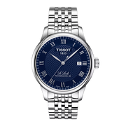 Tissot Le Locle Powermatic 80 T006.407.11.043.00 - bracciale e cassa acciaio - quadrante blu con datario